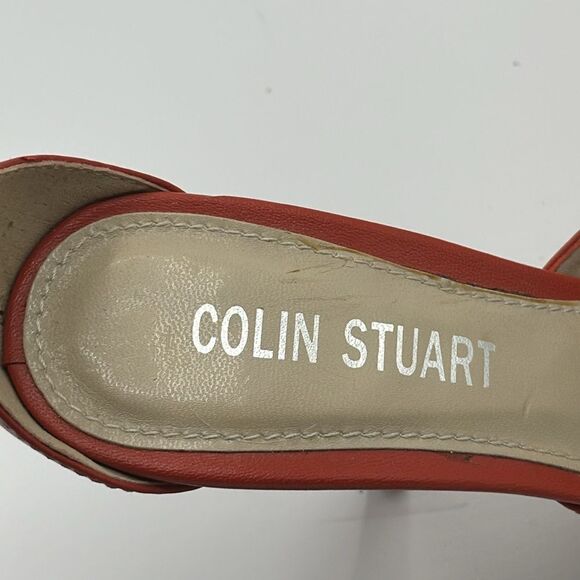 Colin Stuart Heels Size 7M Leather Stiletto  NWOT - Picture 12 of 15
